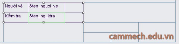 Hướng dẫn tạo khung tên bản vẽ tren Creo Parametric
