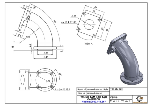 Luyện Vẽ 3D Cùng Camech - 1000 Bài Tập - Update Mỗi Ngày