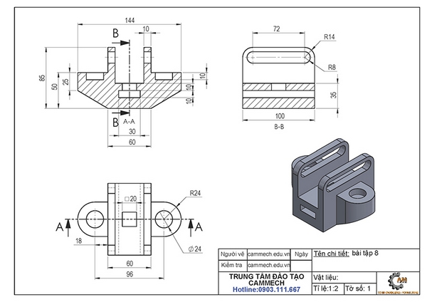 Luyện Vẽ 3D Cùng Camech - 1000 Bài Tập - Update Mỗi Ngày