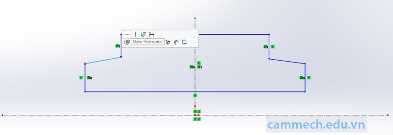 Tổng hợp mẹo giúp vẽ nhanh Sketch trong SolidWorks