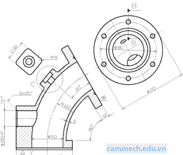 Bản vẽ kỹ thuật cơ khí là một phần quan trọng trong sản xuất các sản phẩm cơ khí. Hãy xem hình ảnh liên quan để khám phá thêm về cách tạo ra những bản vẽ kỹ thuật chính xác và chi tiết.