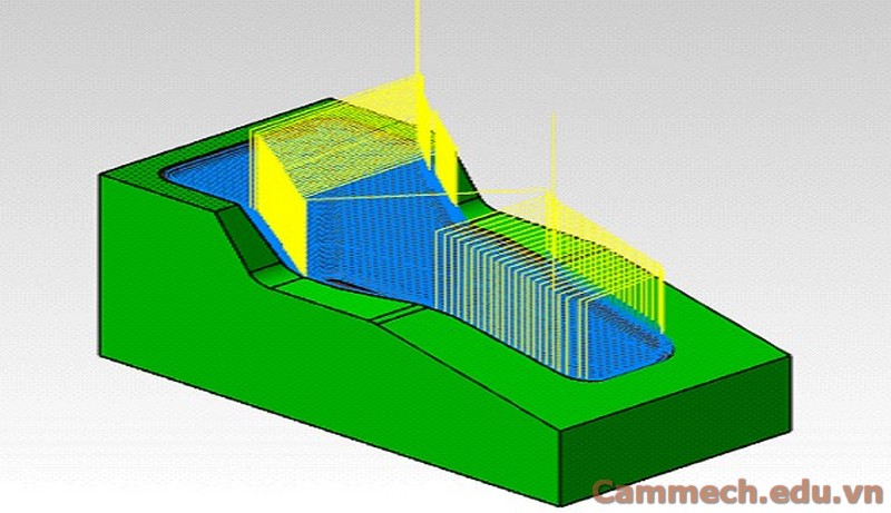 Chiến lược gia công tinh Contour trên Mastercam