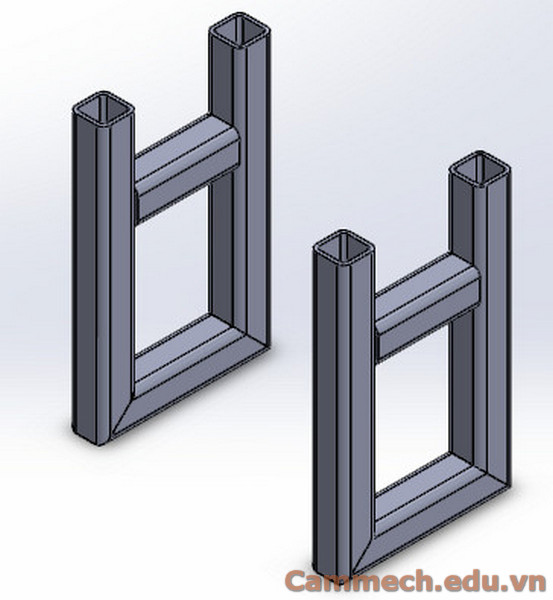 Structure System thiết kế khung hàn nâng cao