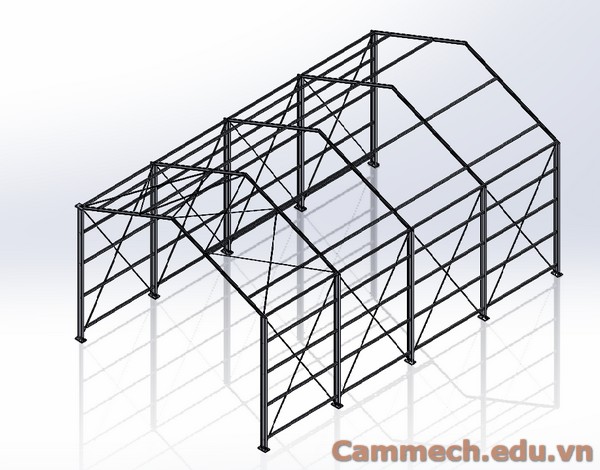 Structure System thiết kế khung hàn nâng cao