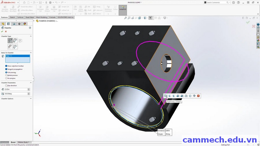 10 tính năng mới trong SolidWorks 2025