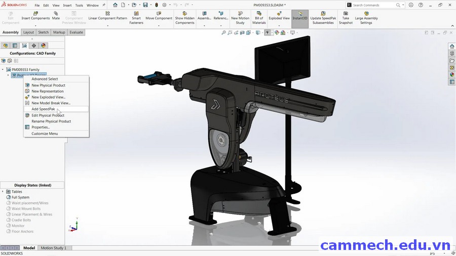 10 tính năng mới trong SolidWorks 2025