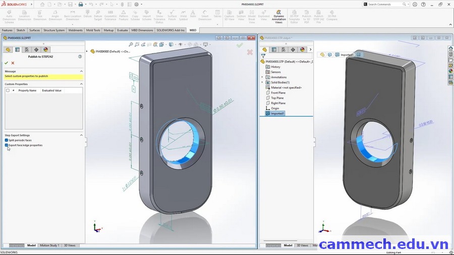 10 tính năng mới trong SolidWorks 2025