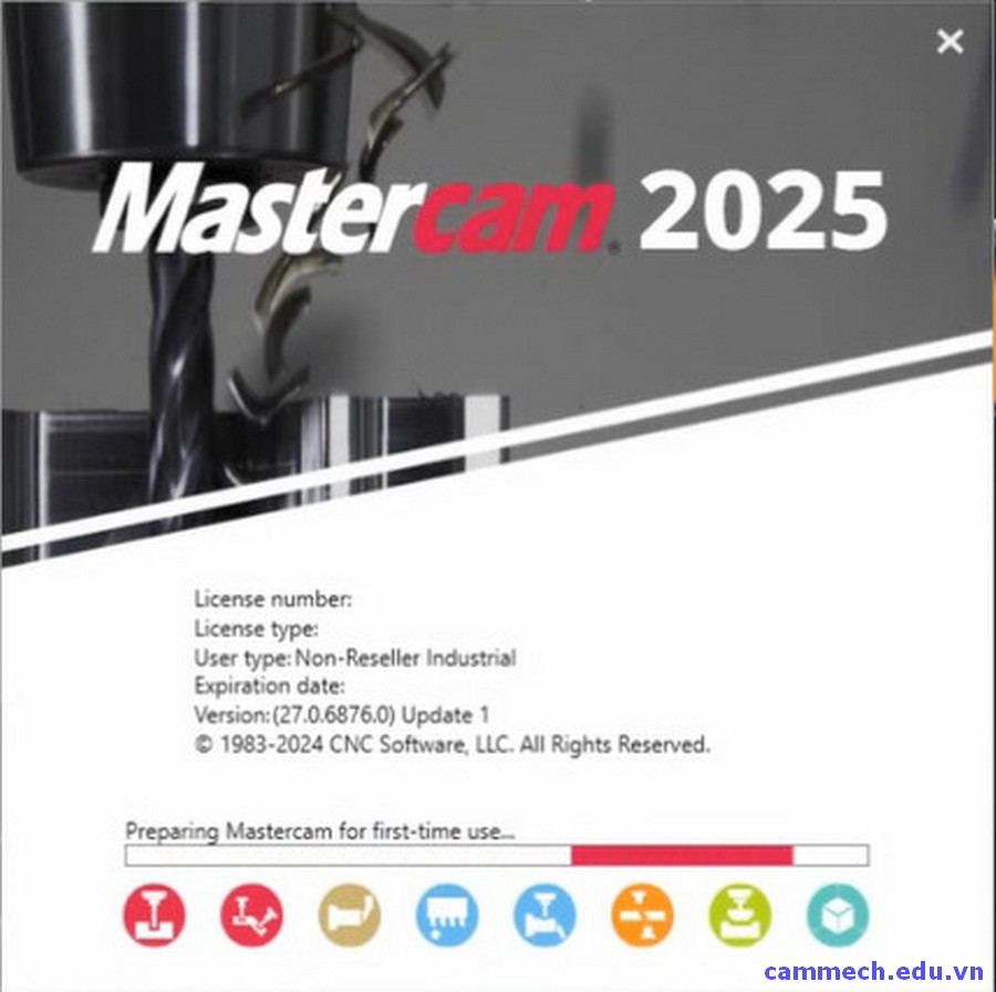 Hướng dẫn cài đặt Mastercam 2025