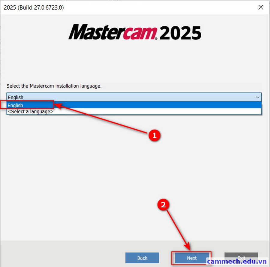 Hướng dẫn cài đặt Mastercam 2025