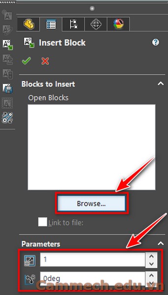 Hướng dẫn tạo Block trên Solidworks
