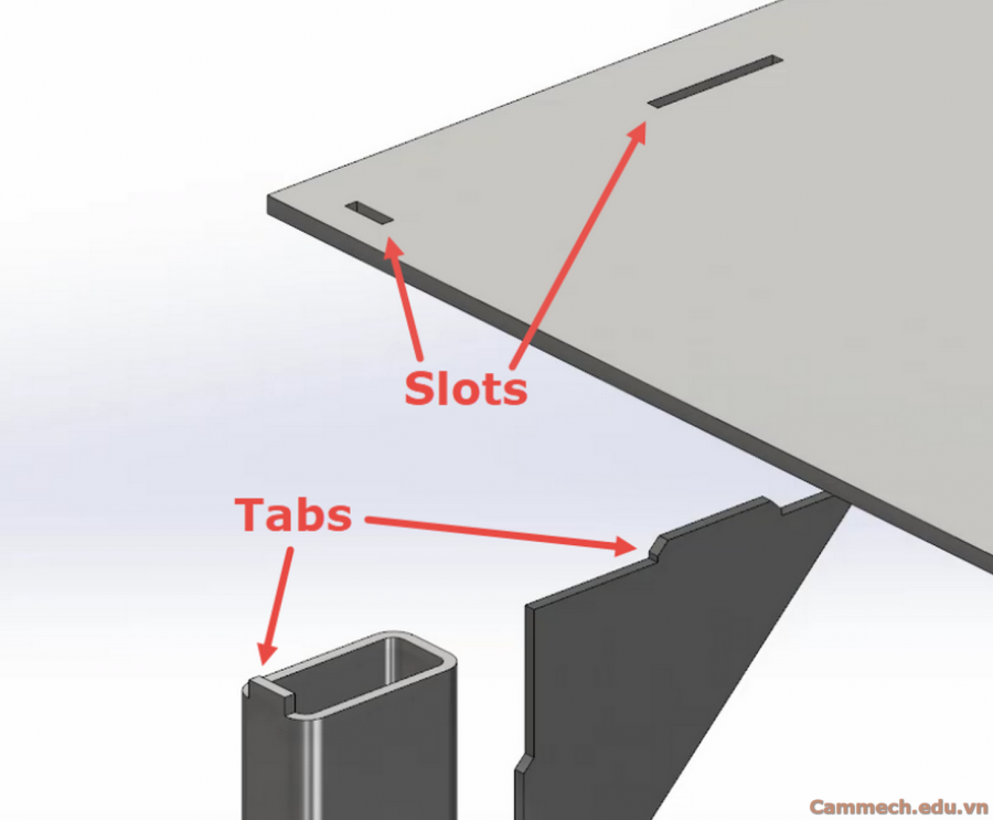 Hướng Dẫn Tạo Tính Năng Tạo Gờ và Rãnh (Tab and Slot) Trên Phần Mềm Solidworks