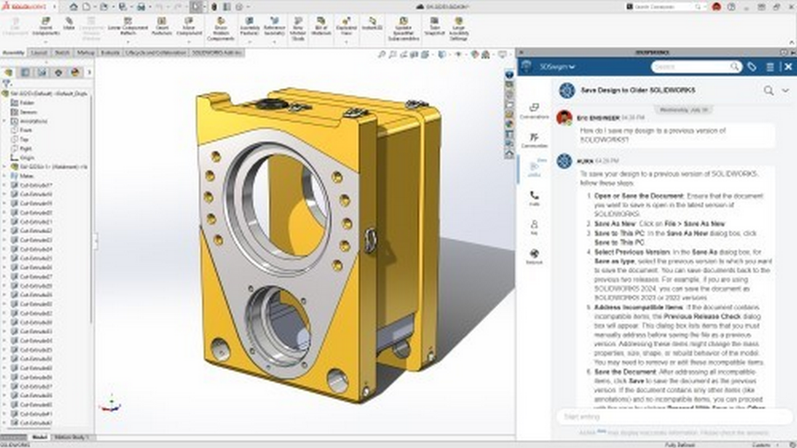 Những điểm thay đổi đáng chú ý ở Solidworks 2026