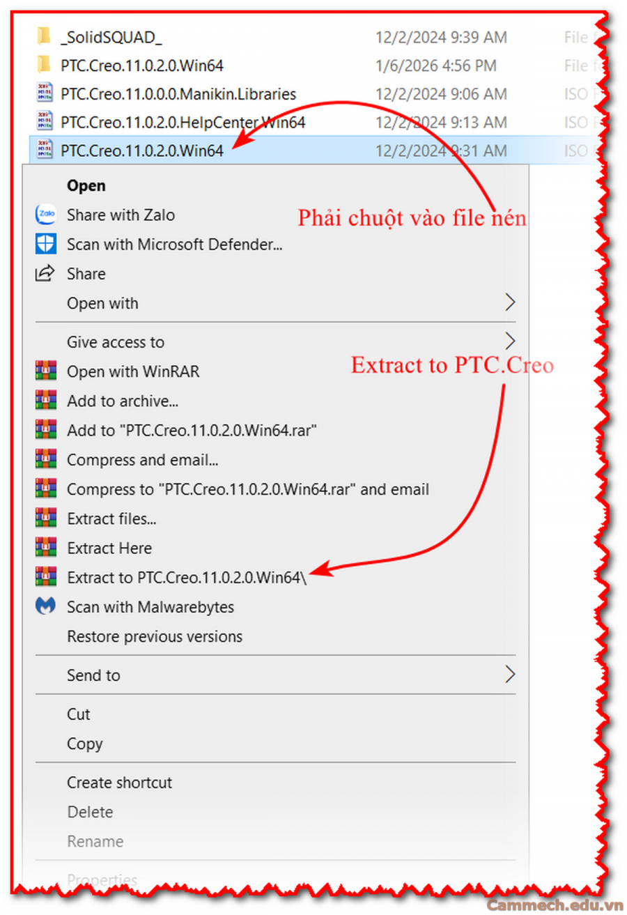 Hướng dẫn cài đặt Creo Parametric 11.0 Và EMX