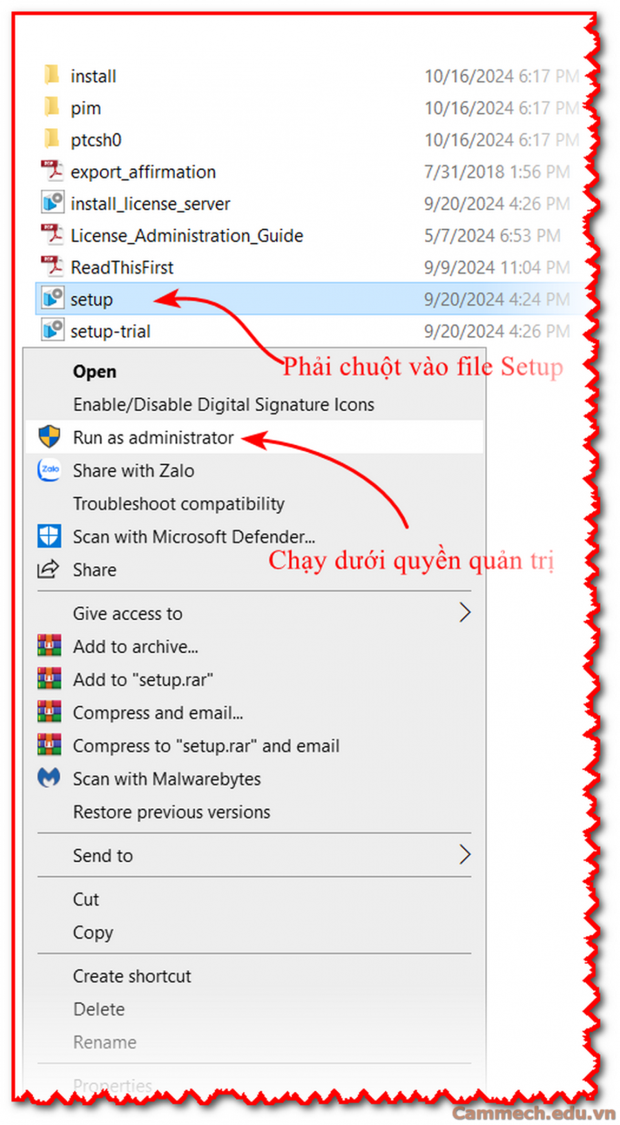 Hướng dẫn cài đặt Creo Parametric 11.0 Và EMX