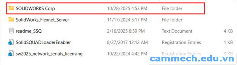 Hướng dẫn cài đặt Solidworks 2025