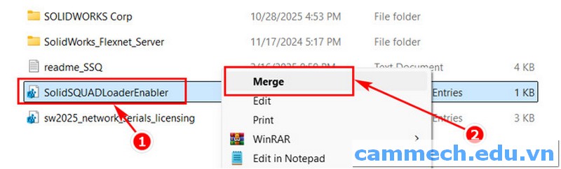 Hướng dẫn cài đặt Solidworks 2025