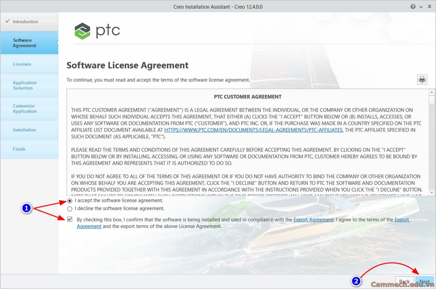 Hướng Dẫn Cài Đặt Creo Parametric 12.0 Education