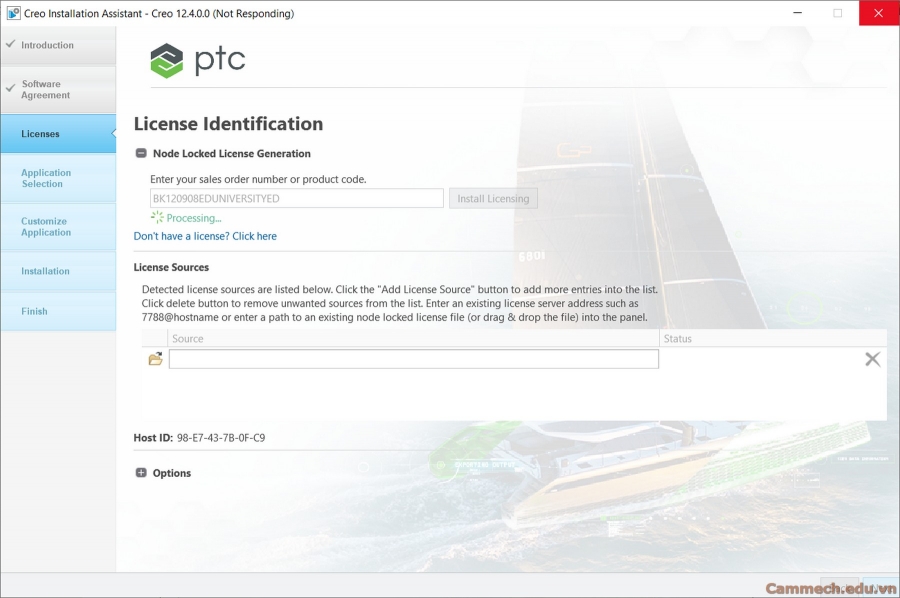Hướng Dẫn Cài Đặt Creo Parametric 12.0 Education