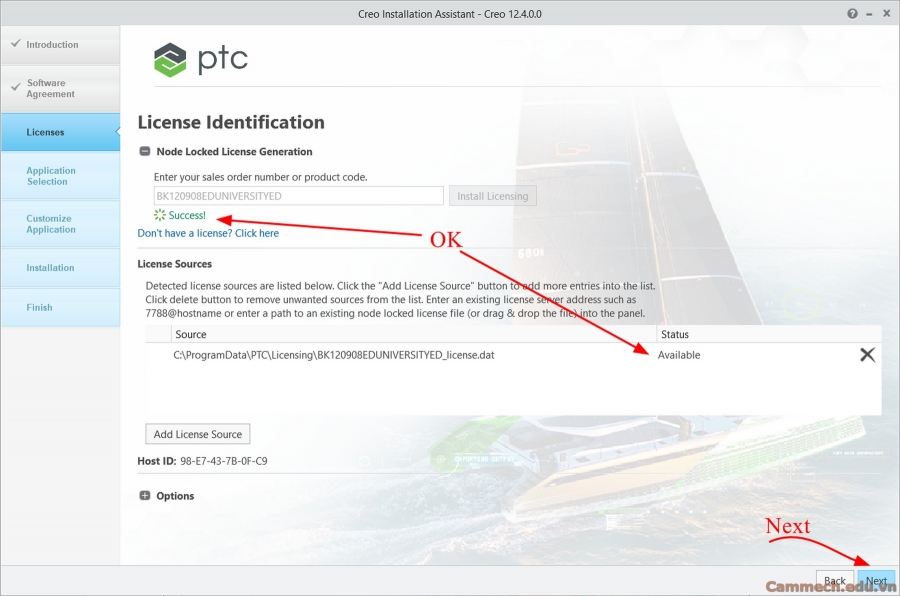 Hướng Dẫn Cài Đặt Creo Parametric 12.0 Education