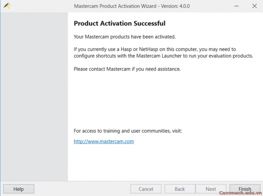 HƯỚNG DẪN CÀI MASTERCAM LEARNING EDITION