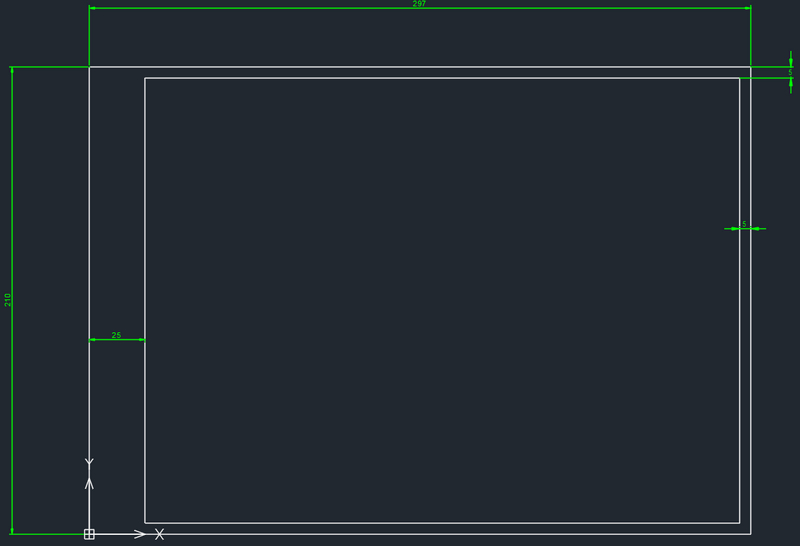 Hướng Dẫn Tạo Khung Bản Vẽ Và Tạo Môi Trường In Ấn Trong Autocad & ZWCad