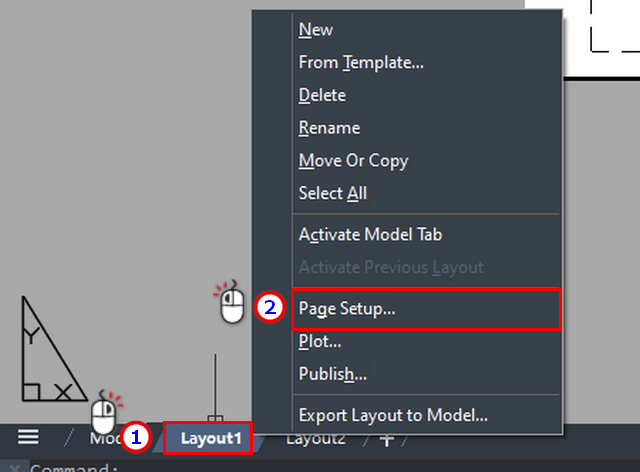 Hướng Dẫn Tạo Khung Bản Vẽ Và Tạo Môi Trường In Ấn Trong Autocad & ZWCad