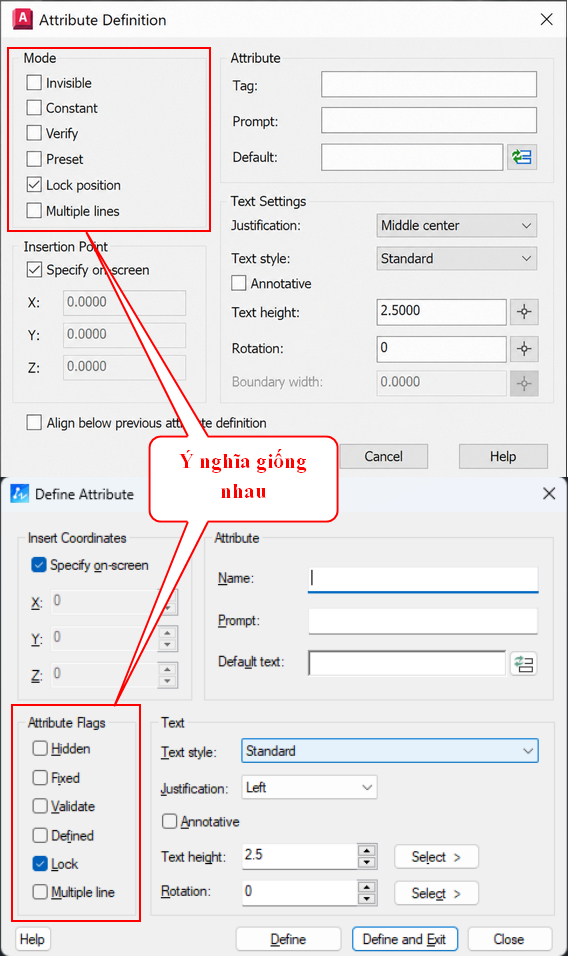 Hướng Dẫn Sử Dụng Chức Năng Attribute Để Tạo Block
