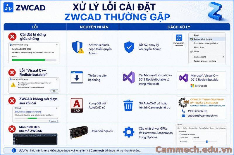 ZWCAD Hướng Dẫn Download Bản Trial Chính Hãng 2026