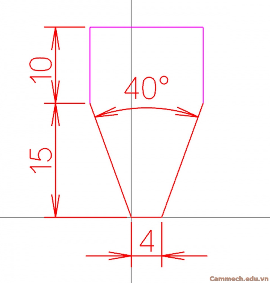 Tạo dao Forming tool bằng 3D tool trên Mastercam