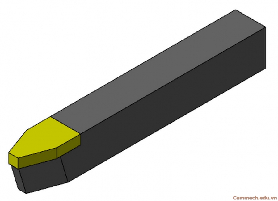 Tạo dao Forming tool bằng 3D tool trên Mastercam