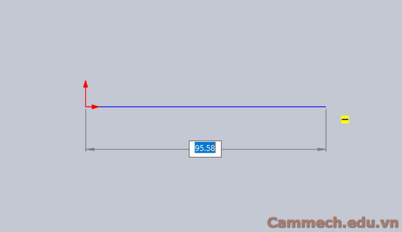 Cách Hiển Thị Kích Thước Khi Vẽ Sketch Trong SOLIDWORKS