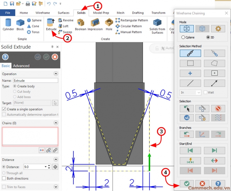 Tạo dao Forming tool bằng 3D tool trên Mastercam