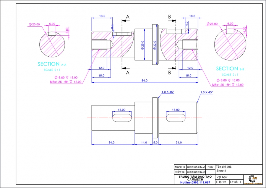Hướng dẫn lệnh Revolve trong ZW3D