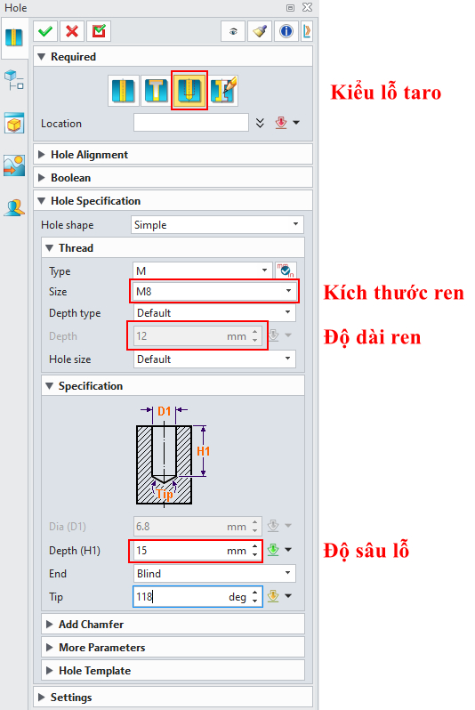 Hướng dẫn lệnh Revolve trong ZW3D