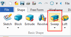 Bài 3 - Hướng dẫn lệnh Sweep trong ZW3D