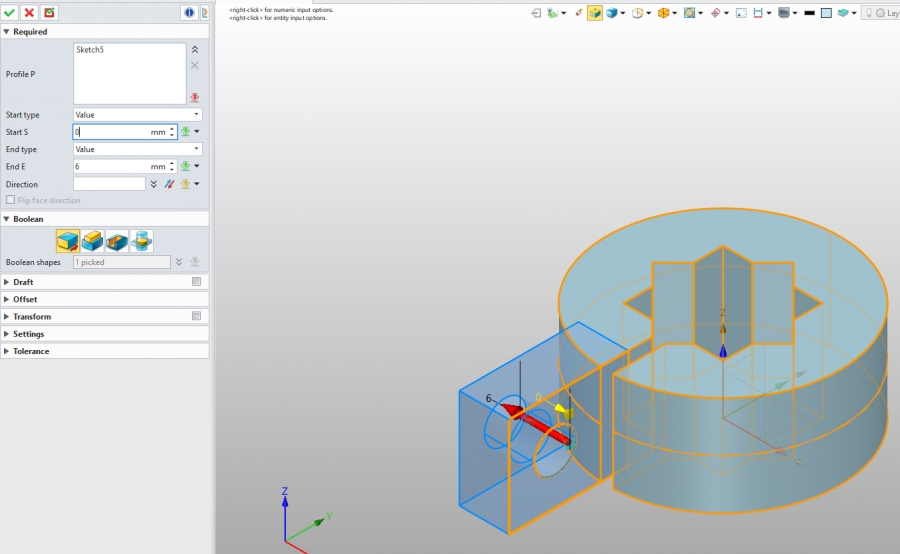 Bài 3 - Hướng dẫn lệnh Sweep trong ZW3D
