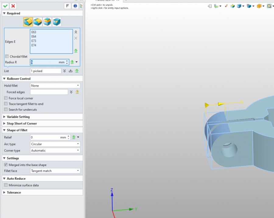 Bài 3 - Hướng dẫn lệnh Sweep trong ZW3D