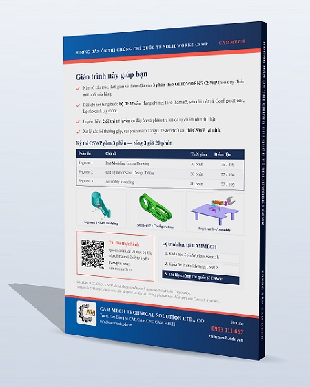 Tải File Thực Hành Ôn Thi SolidWorks CSWP