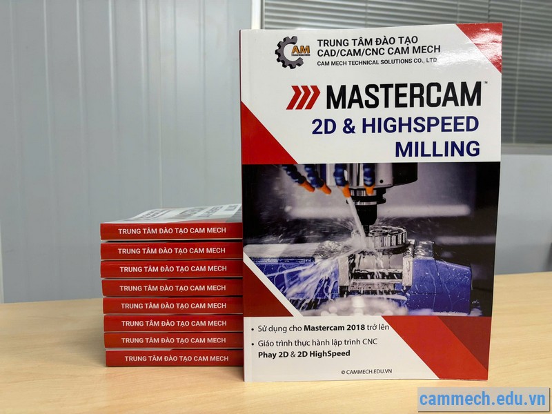 Sách Mastercam Phay 2D và Highspeed 2D