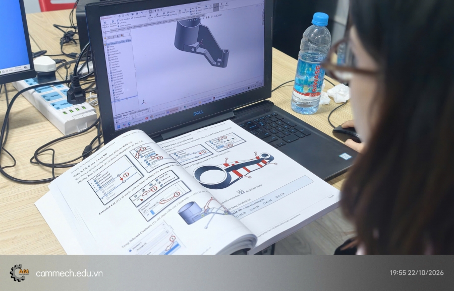 Khóa học ôn thi SolidWorks CSWP tại CAMMECH – kèm 1:1, offline và online Khóa Học SolidWorks Chứng Chỉ Quốc Tế CSWP
