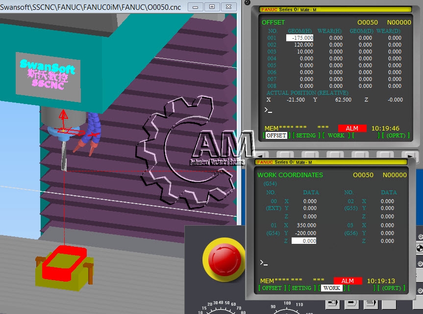 Cách sử dụng G43 và G44 trong máy phay CNC