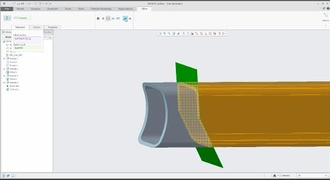 Sử dụng Offset Replace Surface Feature