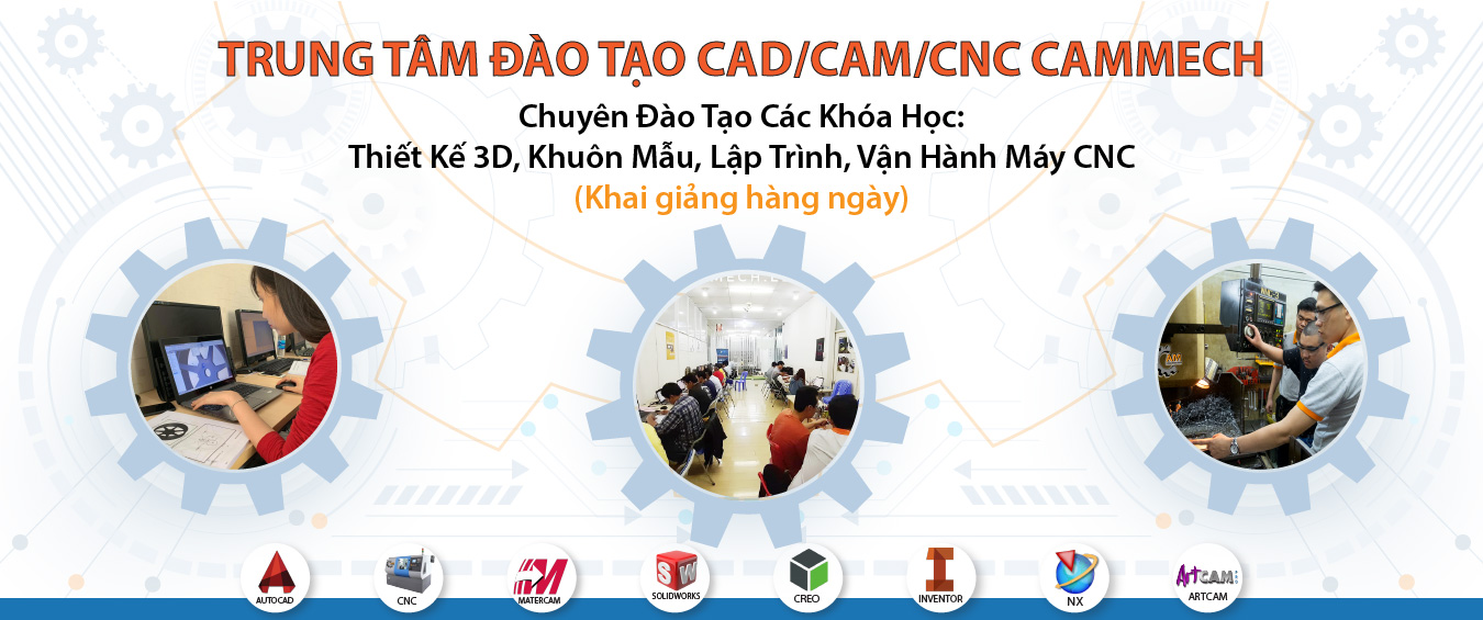 Các Khóa Học Cad Cam CNC ở CAMMECH