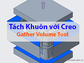 Hướng dẫn sử dụng công cụ Gather Volume Tool trên Creo