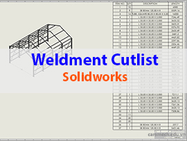 Hướng dẫn tạo Weldment Cutlist trên Solidworks