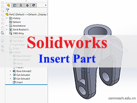 Thay đổi Template cho chi tiết bằng Insert Part