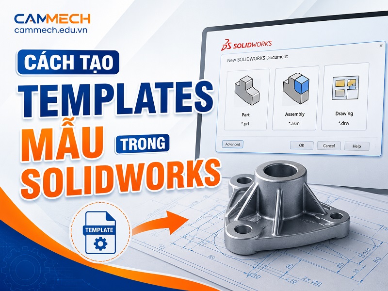 Cách tạo Templates mẫu trong SOLIDWORKS