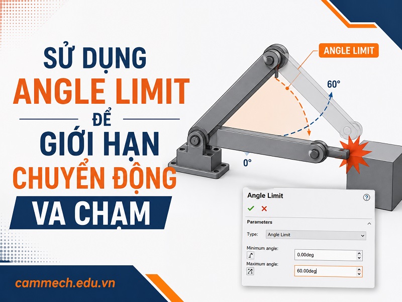 Sử dụng Angle Limit để giới hạn chuyển động va chạm