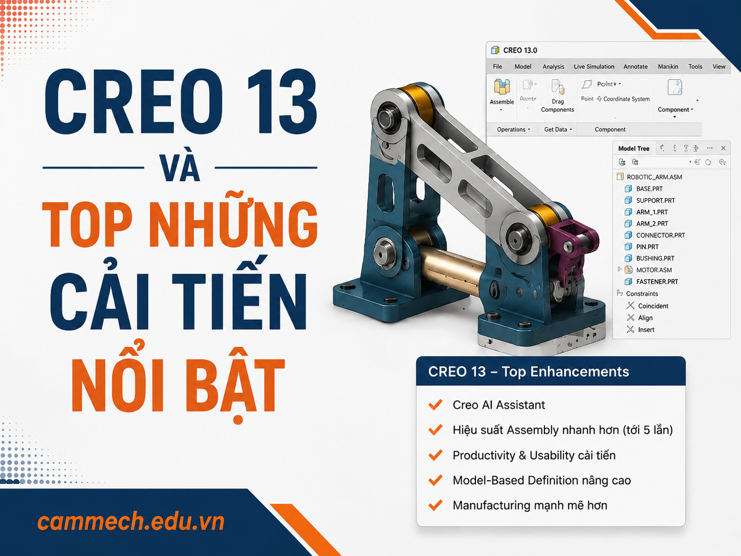 Creo 13 Tổng Hợp Các Tính Năng Và Cải Tiến Mới Nhất Từ PTC