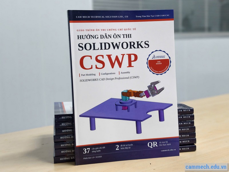 Sách Hướng Dẫn Ôn Thi SolidWorks CSWP